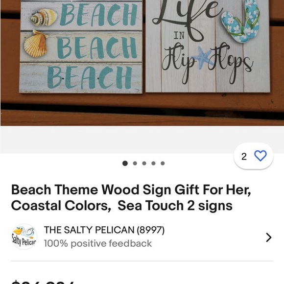 Beachcombers home decor paradise oasis sign beach summer lake house ocean happy - Picture 8 of 9